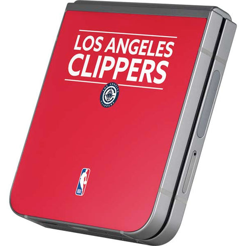 NBA Los Angeles Clippers Standard Red Galaxy Z Flip6 Skin